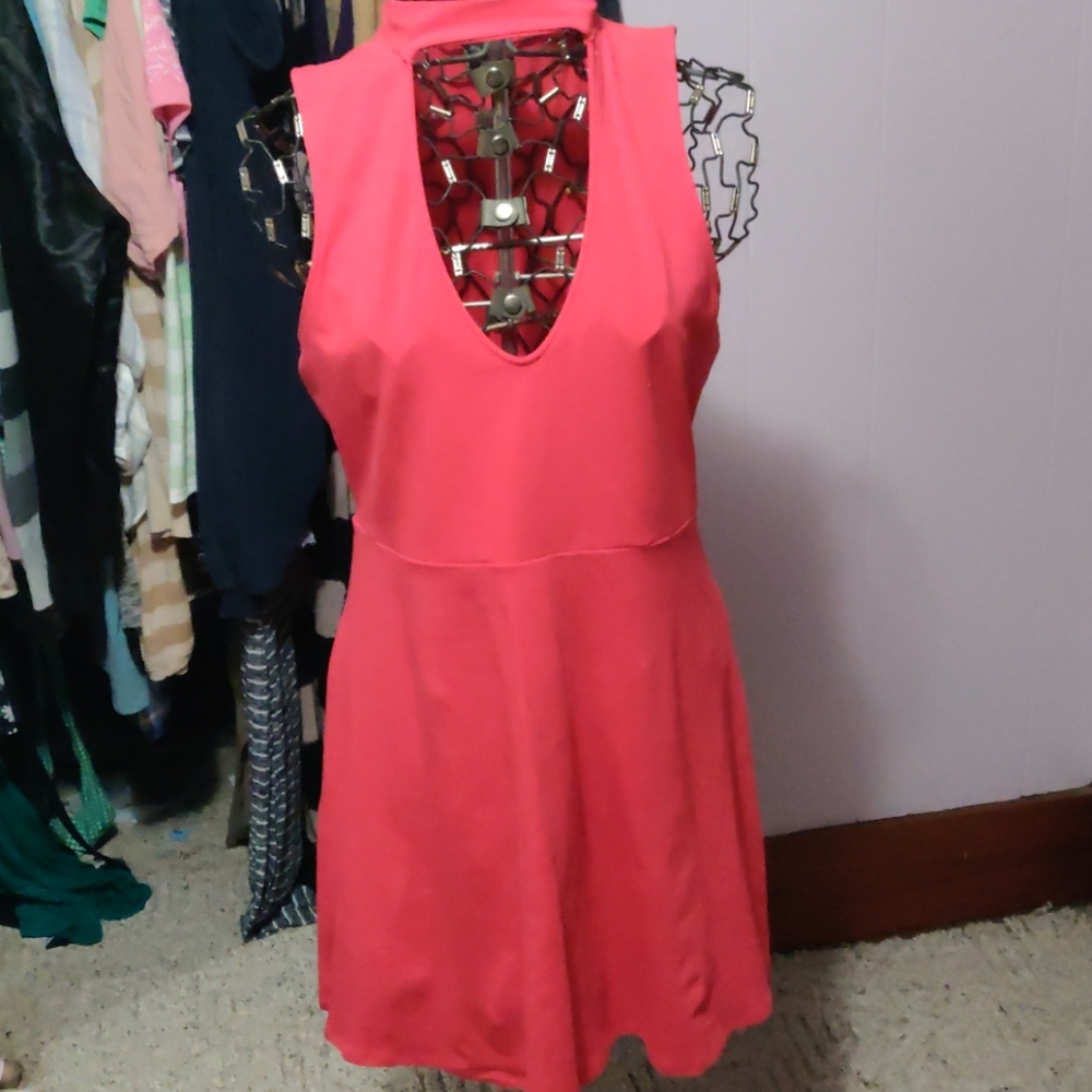 Red Express dress